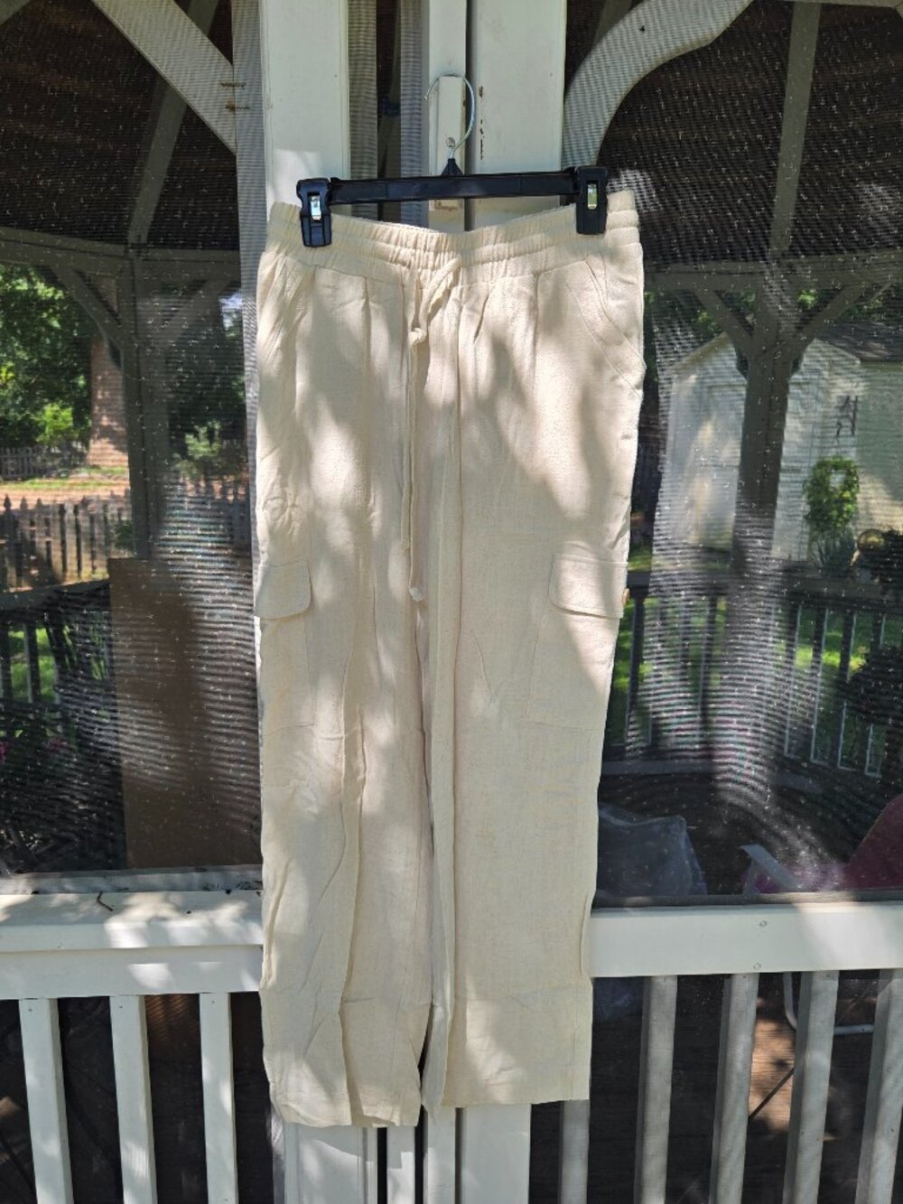 NWOT 100% linen pants
